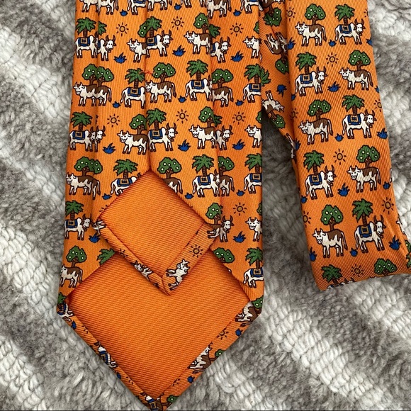 Hermes Silk Tie - Picture 6 of 7